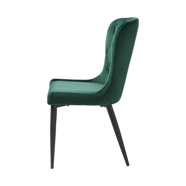 Roheline sametist söögitool Granby - Unique Furniture-image-4
