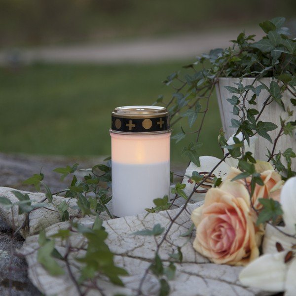 LED-küünal (kõrgus 12 cm) Serene - Star Trading-image-1