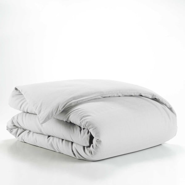 Valge puuvillane tekikott 140x200 cm Lina – douceur d'intérieur-image-2