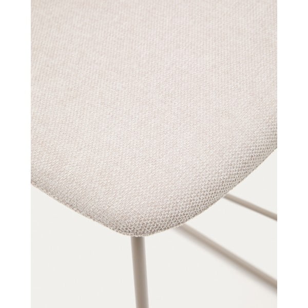 Beež baaritool (istme kõrgus 76 cm) Zahara - Kave Home-image-3