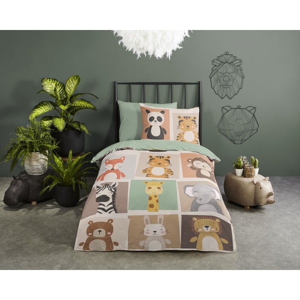 Laste mikrokiust pikendatud voodipesu üheinimesevoodile 140x220 cm Ranger - Good Morning-image-1