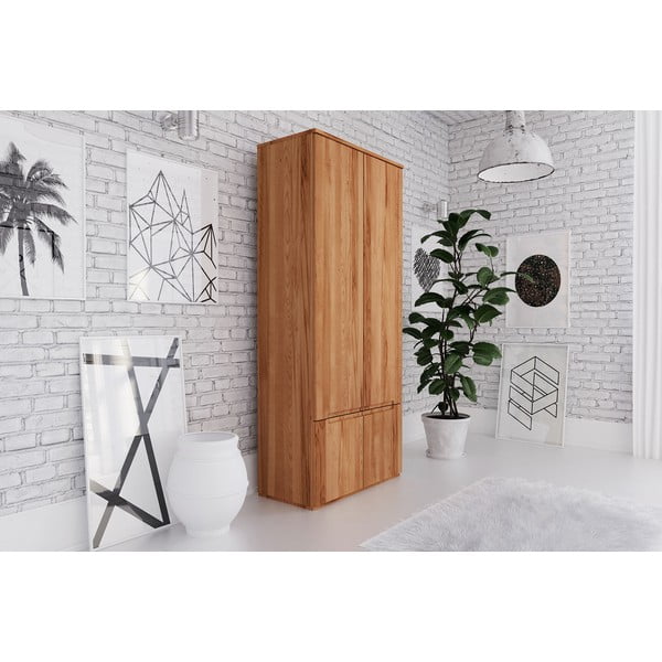 Pöögist riidekapp 90x206 cm Vento 2 - The Beds-image-4