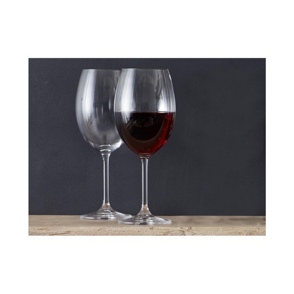 Sada 2 sklenic na červené víno z křišťálového skla Bitz Fluidum, 580 ml-image-3