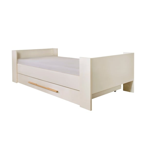 Beež lastevoodi panipaigaga ilma voodipõhjata 90x200 cm Kids - Roba