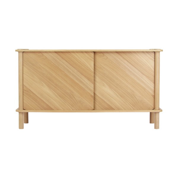 Tammepuidust lükandustega kummut 135x73,5x48 cm. Italic - UMAGE-image-3