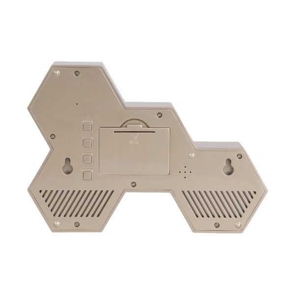 Musta ja kuldse kummeeritud äratuskell Six in the Mix - Karlsson-image-1