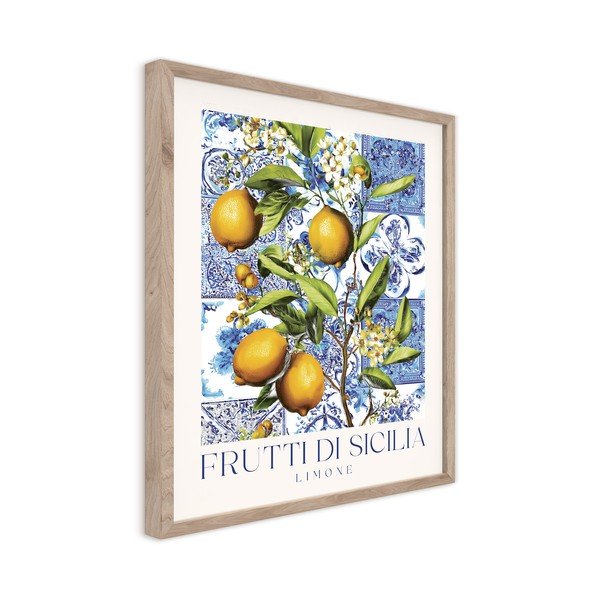 Trükitud pilt raamiga 40x50 cm Sicilia - Styler-image-4