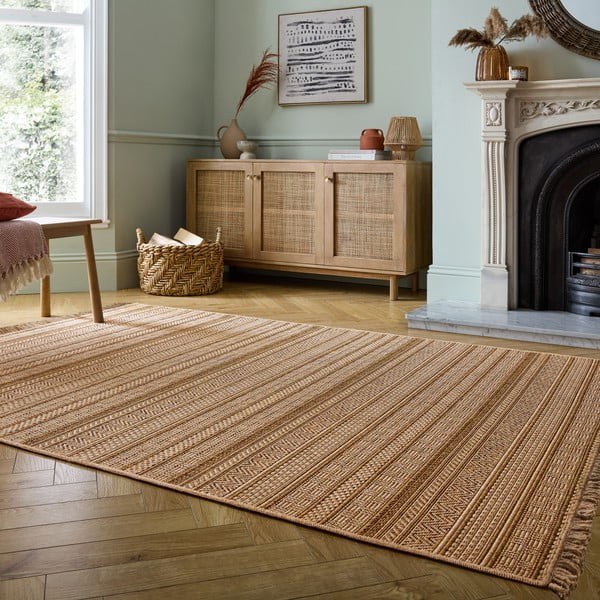 Sise- ja välistingimustes kasutatav vaip 120x170 cm Farah Stripe - Flair Rugs-image-2