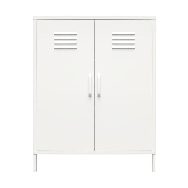 Valge metallist kapp 40x102x80 cm Mission District - Støraa