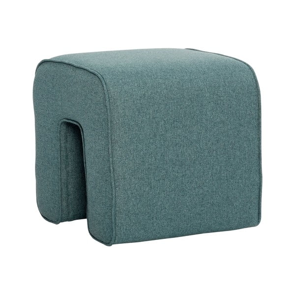 Türkiissinine pouf Skulptuur - Hübsch-image-2