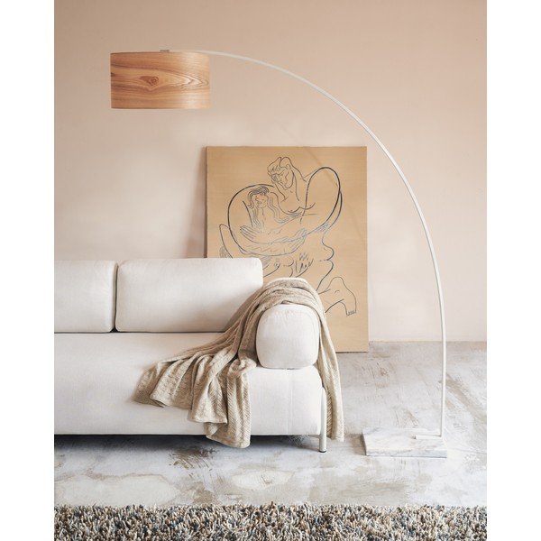 Villast ja segakiududest kootud tekk 130x170 cm Malik - Kave Home-image-2