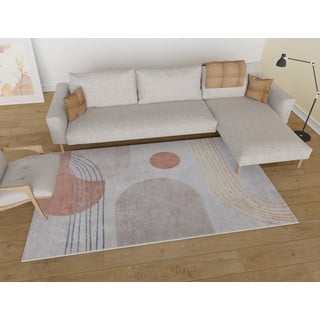 Oranž-kreem pestav vaip 160x230 cm - Vitaus