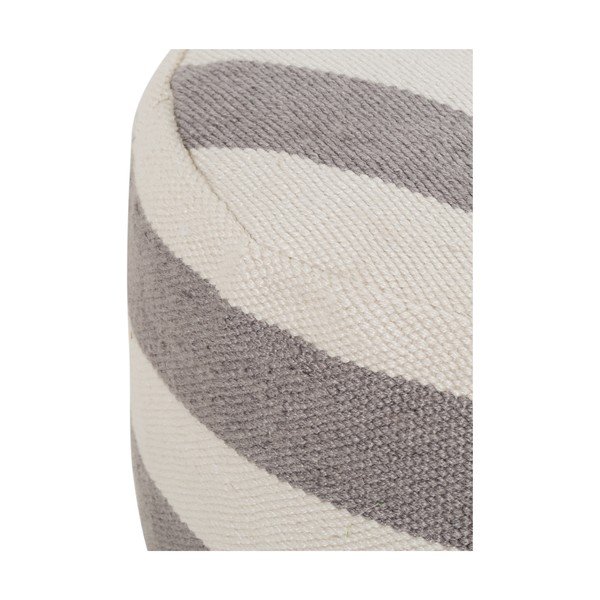 Hall ja beež pouf Kalaidu Lani - Westwing Collection-image-1