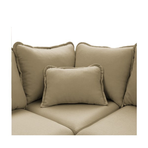 Beež nurgadiivan (vasakpoolne nurk) Beata - Ropez-image-1