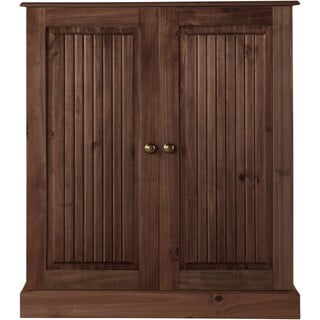 Pruun männipuidust kapp 100x34 cm Mille - Støraa