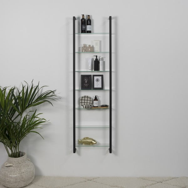 Must metallist riiul 46 cm Cubic - Spinder Design-image-1