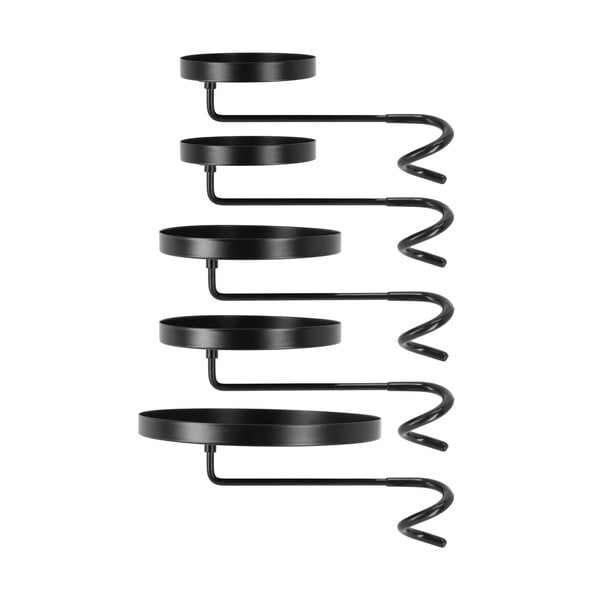 Must teleskoopiline lillehoidja , pikkus 210 - 301 cm - Esschert Design-image-2