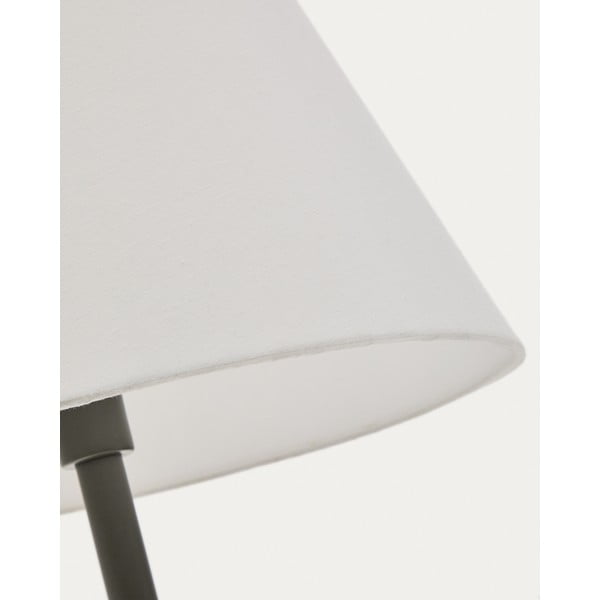 Tumeroheline põrandavalgusti tekstiilist varjuga (kõrgus 153 cm) Navat - Kave Home-image-4