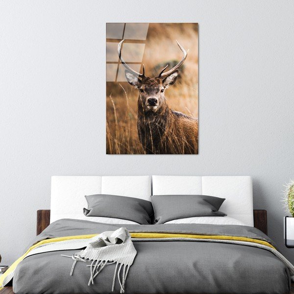 Klaasist maal 70x100 cm Deer - Wallity-image-4