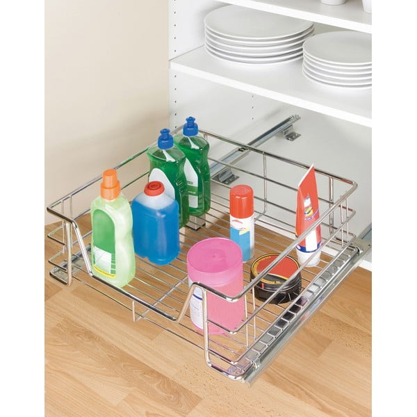 Slide roostevabast terasest väljatõmmatav riiul, 51 x 40 cm - Maximex-image-2