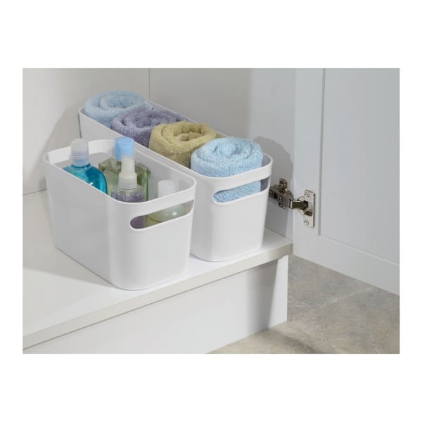 Valge hoiukorv , 25,4 x 15,24 x 12,7 cm Una - iDesign-image-1