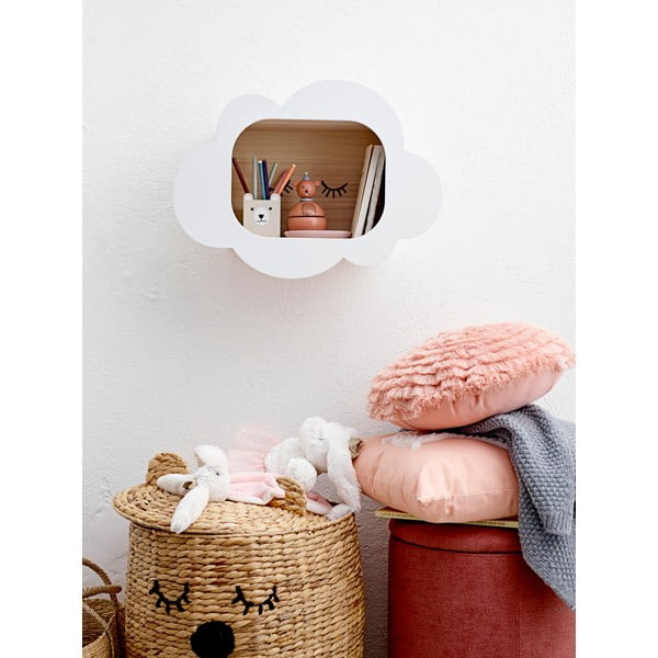 Veehüatsintist valmistatud laste hoiukorv kaanega , ⌀ 42 cm - Bloomingville Mini-image-1