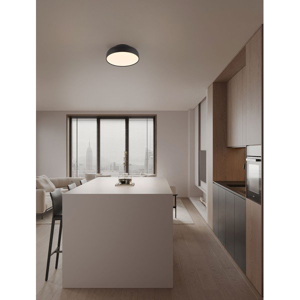 Matt must alumiiniumist LED-laevalgusti, hämardatav Noelia - Nova Luce-image-1