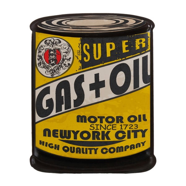 Plechová cedule Ixia Vintage Gas Oil