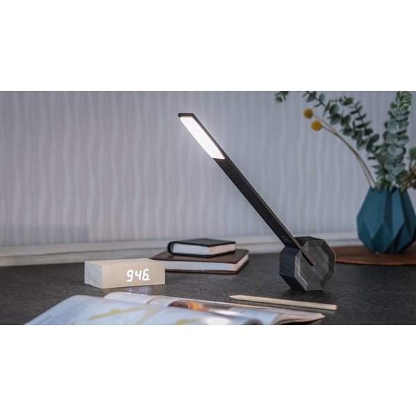 Must LED laualamp (kõrgus 38 cm) Octagon One – Gingko-image-1