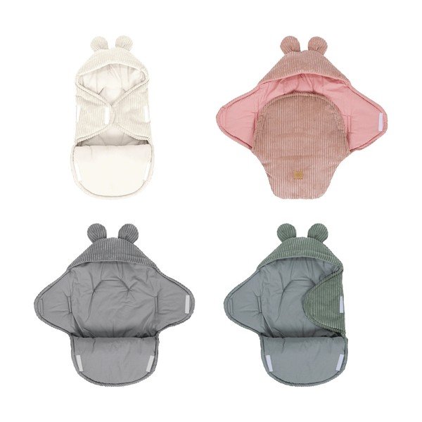 Roheline beebimähis 45x80 cm - Meowbaby-image-1