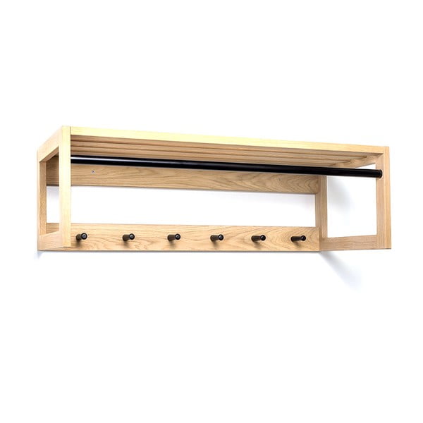 Slussen Puro täistammest valmistatud seinariiul - Woodman-image-2