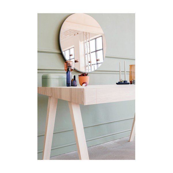 Pronksi värvi peegel, ø 70 cm Dew - EMKO-image-3