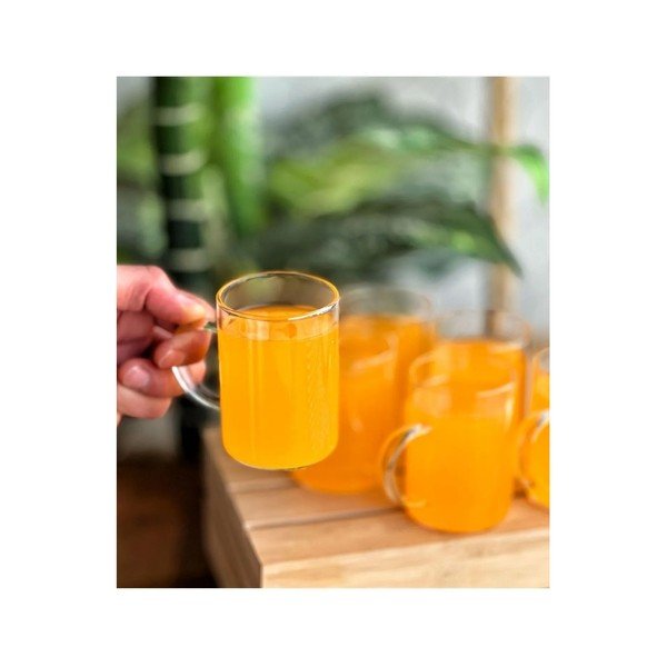 Klaasist kruusid 6tk komplektis 200 ml - Hermia-image-3