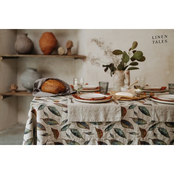 Beež linane lauamatt, 35 x 45 cm - Linen Tales-image-1