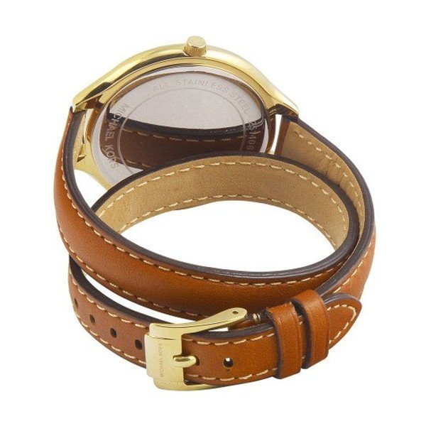 Hodinky s koženým řemínkem Michael Kors MK2256-image-1