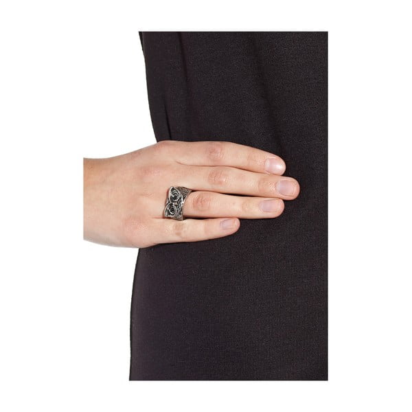 Dámský prsten ve stříbrné barvě NOMA Clemency