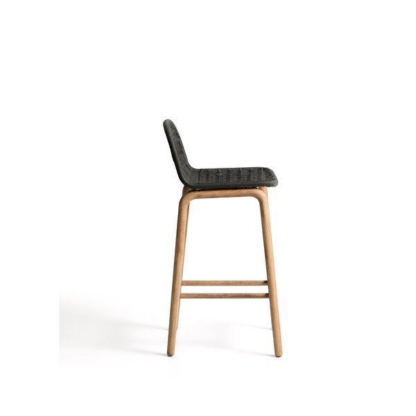 Tumehall puidust aiabaari tool Alipa - Kave Home-image-4