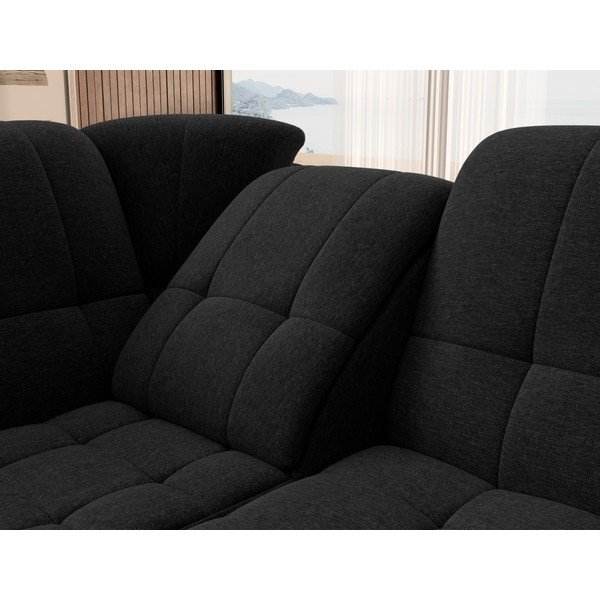 Must lahtikäiv/sahtliga nurgadiivan (vasak nurk/L-kujuline) Sado – ELTAP-image-1