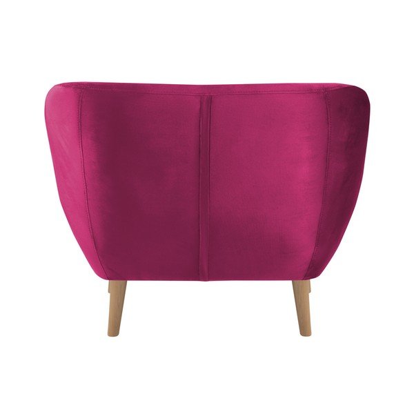 Růžové křeslo Mazzini Sofas Amelie-image-3