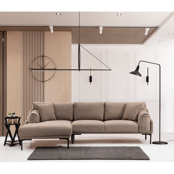 Beež nurgas diivan , vasakpoolne nurgas Leo - Artie-image-1