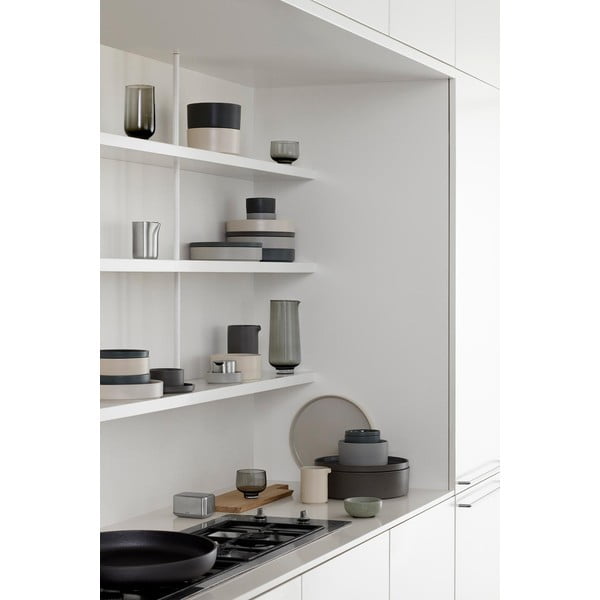 Beež keraamiline sügav plaat Pilar - Blomus-image-2