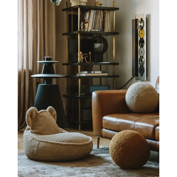 Pruun bukleekangast laste diivanipadi Ball - Wigiwama-image-3