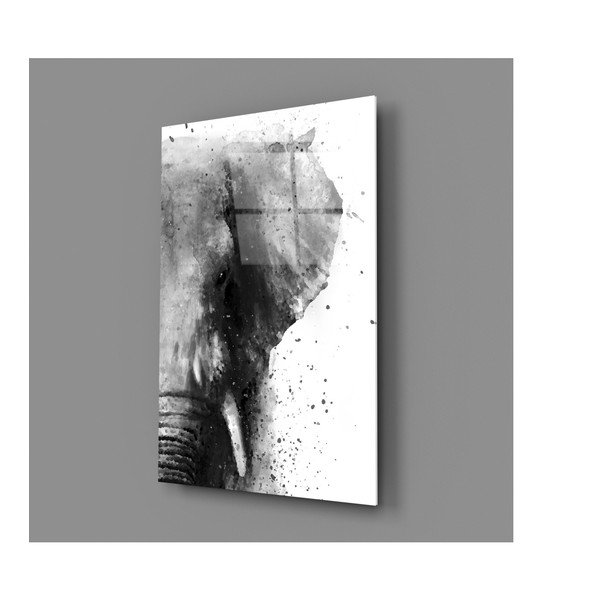 Klaasimaal, 46 x 72 cm Elephant - Insigne-image-3