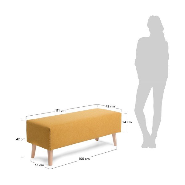 Kollane pink Lydia - Kave Home-image-4