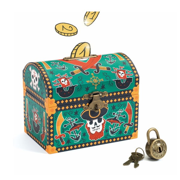 Laste rahakirstu Piraadikirstu - Djeco-image-1