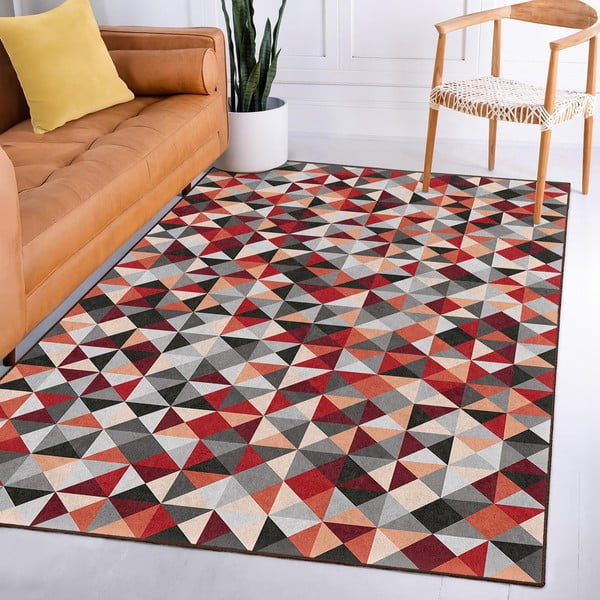 Punane-hall pestav vaip 120x180 cm Ignite - Mila Home-image-4