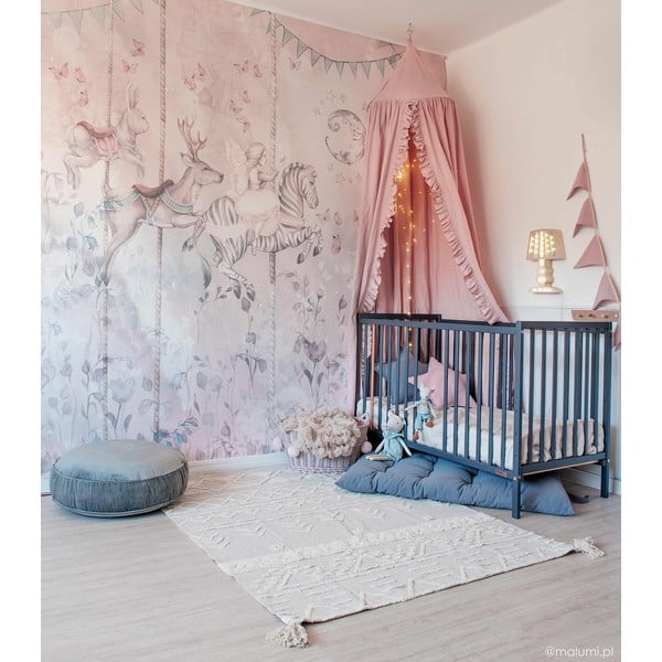 Valge pestav käsitsi kootud puuvillane vaip 120x160 cm Tribu Natural - Lorena Canals-image-3