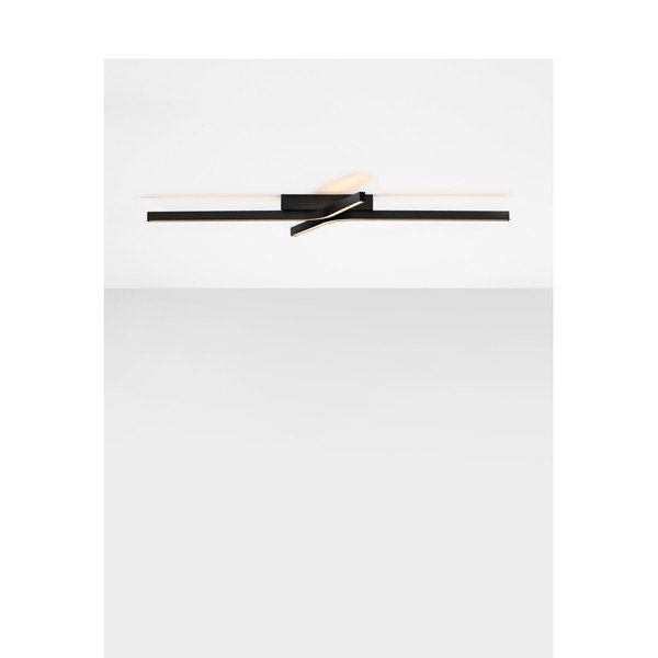 Matt must alumiiniumist LED-laevalgusti, hämardatav, 50x100 cm Akro - Nova Luce-image-3