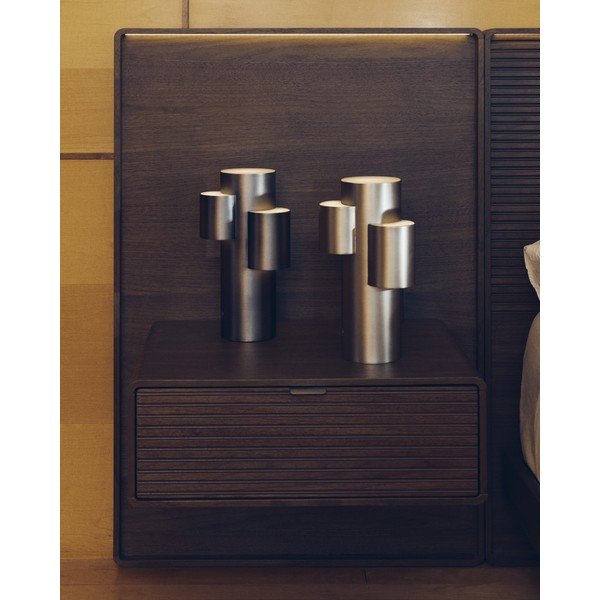 Must metallist hämardatav LED-laualamp (kõrgus 26,5 cm) Adrina - Kave Home-image-2