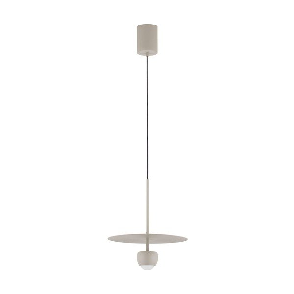 Beež alumiiniumist LED-ripplamp ø 30 cm Edem - Nova Luce
